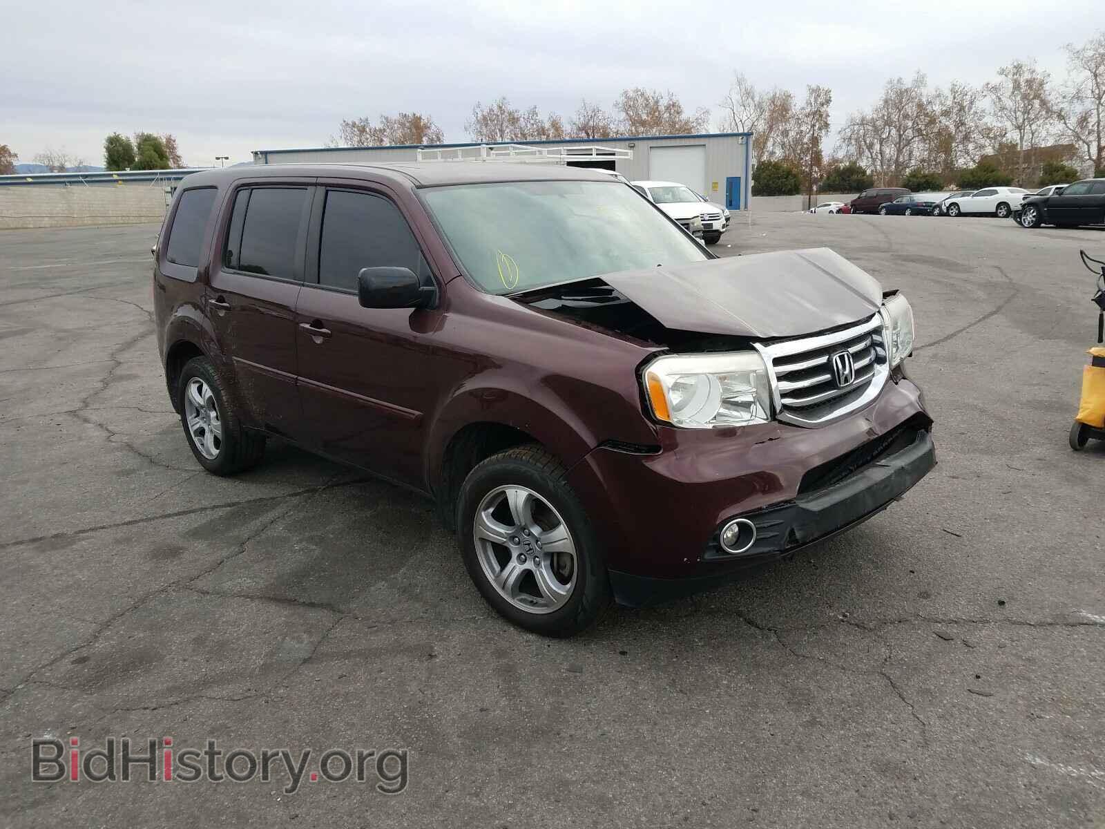 Фотография 5FNYF3H53FB003763 - HONDA PILOT 2015
