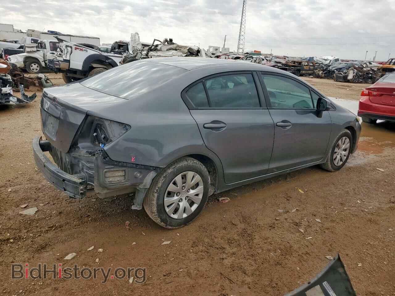 2012 HONDA CIVIC - VIN: 19XFB2F53CE074611 - Фото 3