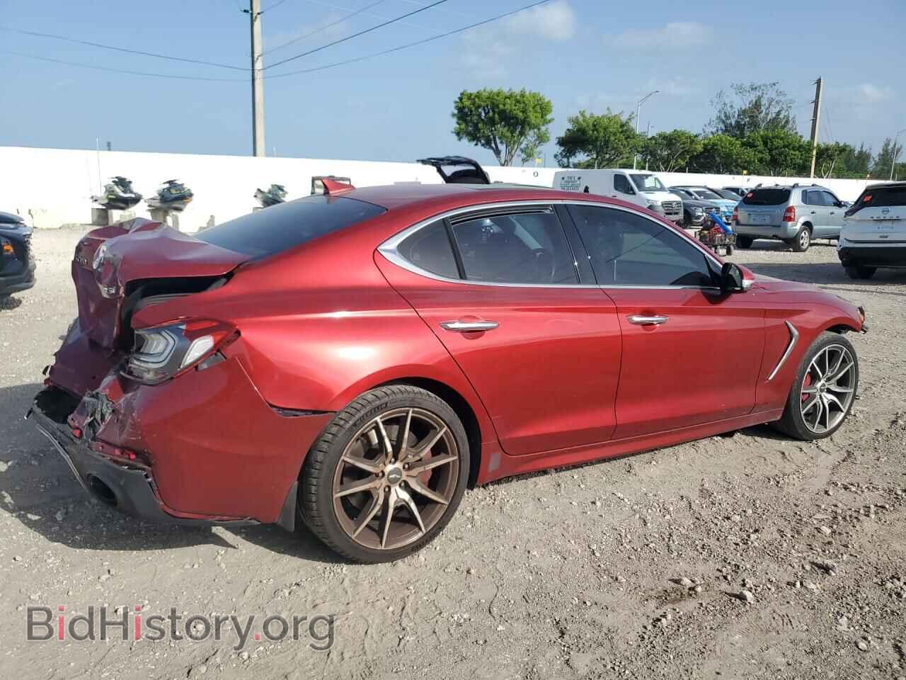 2019 GENESIS G70 - VIN: KMTG34LE7KU037760 - Фото 3