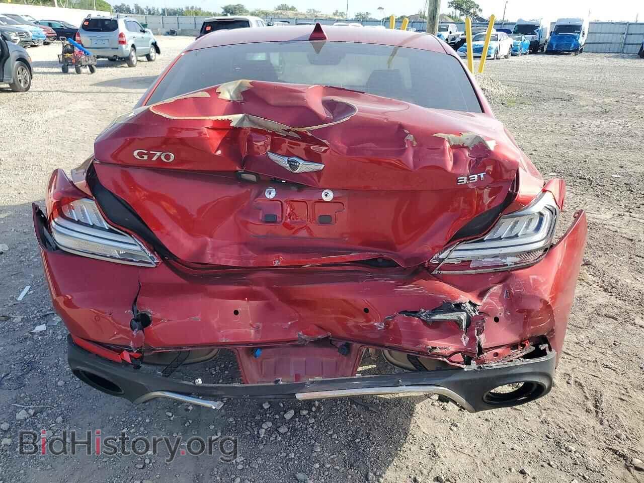 2019 GENESIS G70 - VIN: KMTG34LE7KU037760 - Фото 6