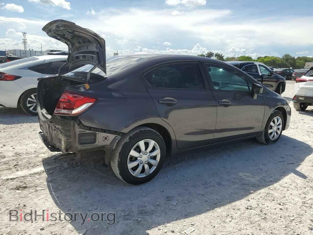 2014 HONDA CIVIC - VIN: 19XFB2F56EE028614 - Фото 3