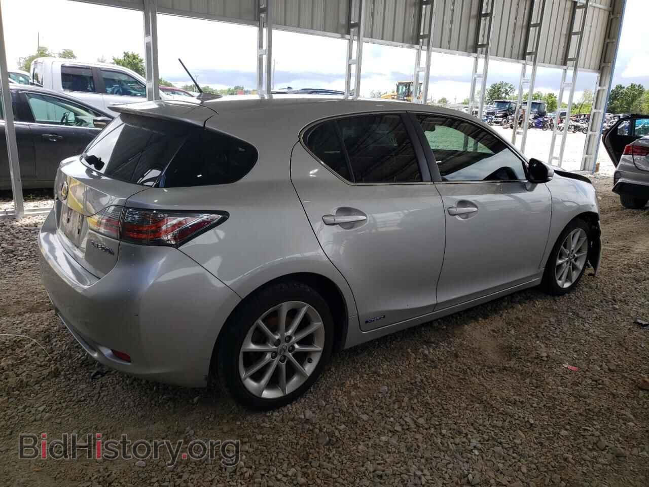 2011 LEXUS CT 200 - VIN: JTHKD5BH8B2034450 - Фото 3