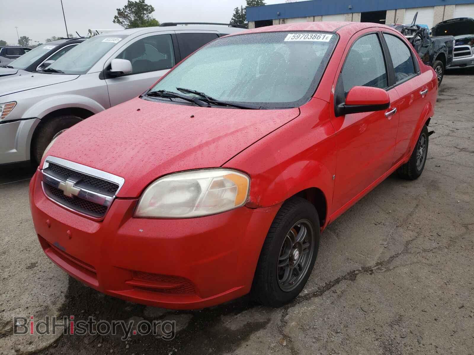 2009 CHEVROLET AVEO - VIN: KL1TG56E39B355665 - Фото 2