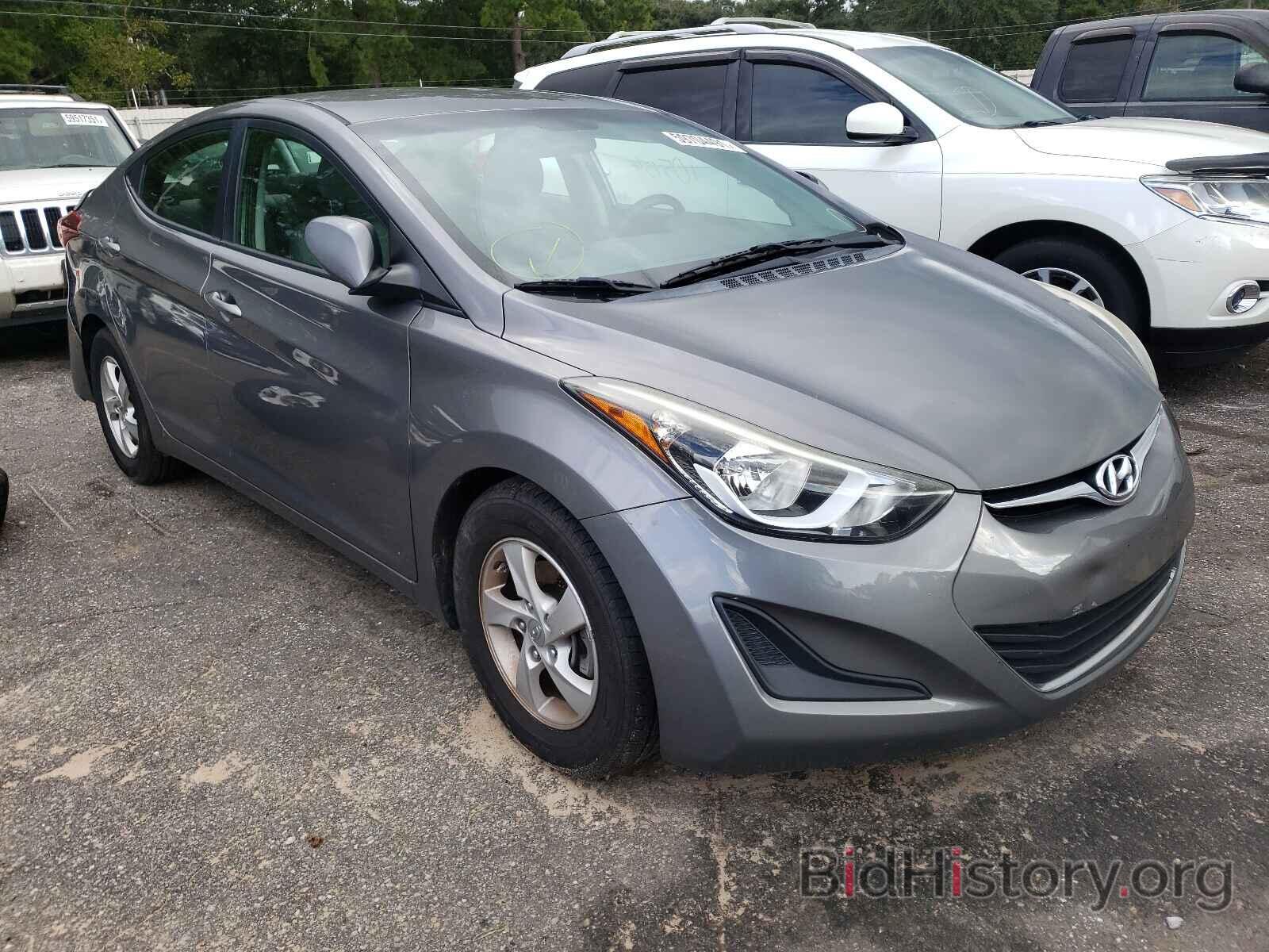 Photo 5NPDH4AE9EH474440 - HYUNDAI ELANTRA 2014