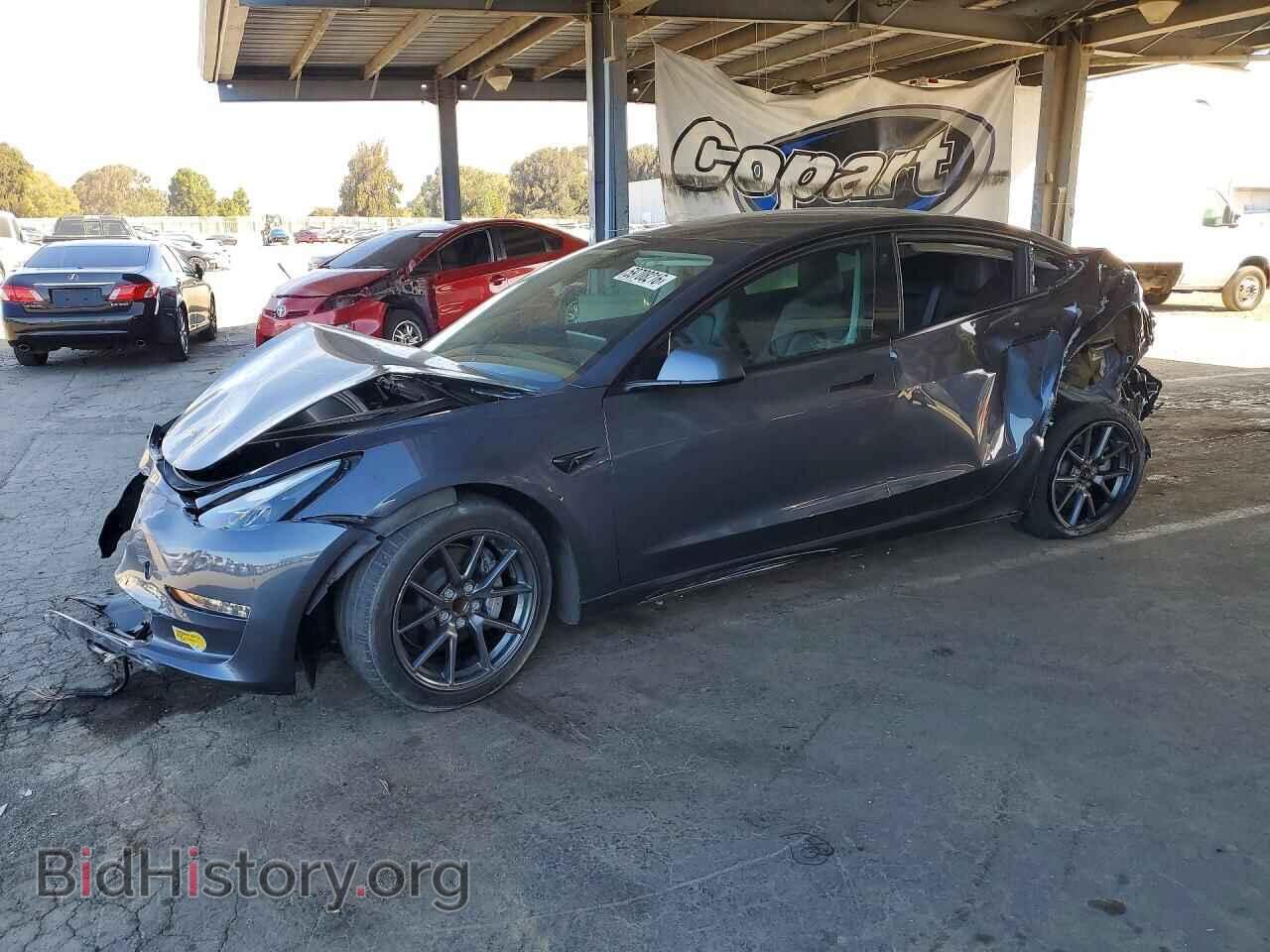 Photo 5YJ3E1EA8NF102709 - TESLA MODEL 3 2022