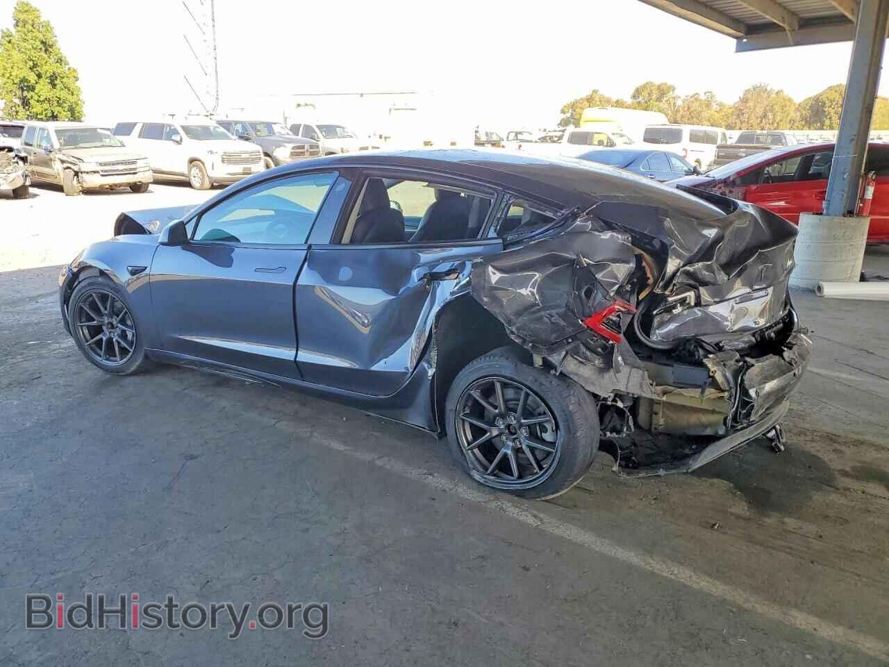 2022 TESLA MODEL 3 - VIN: 5YJ3E1EA8NF102709 - Фото 2