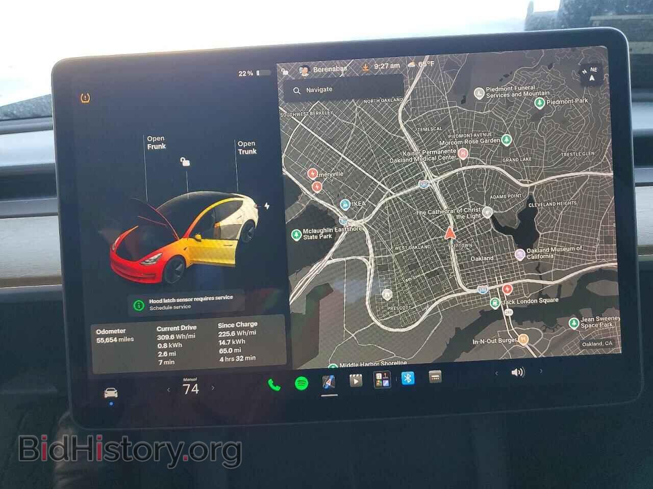 2022 TESLA MODEL 3 - VIN: 5YJ3E1EA8NF102709 - Фото 9