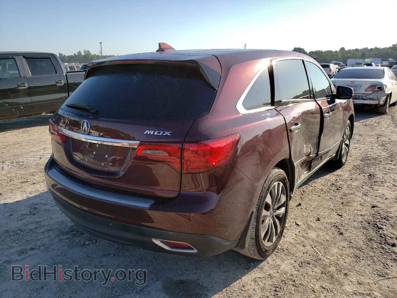 2014 ACURA MDX - VIN: 5FRYD3H46EB001614 - Фото 4