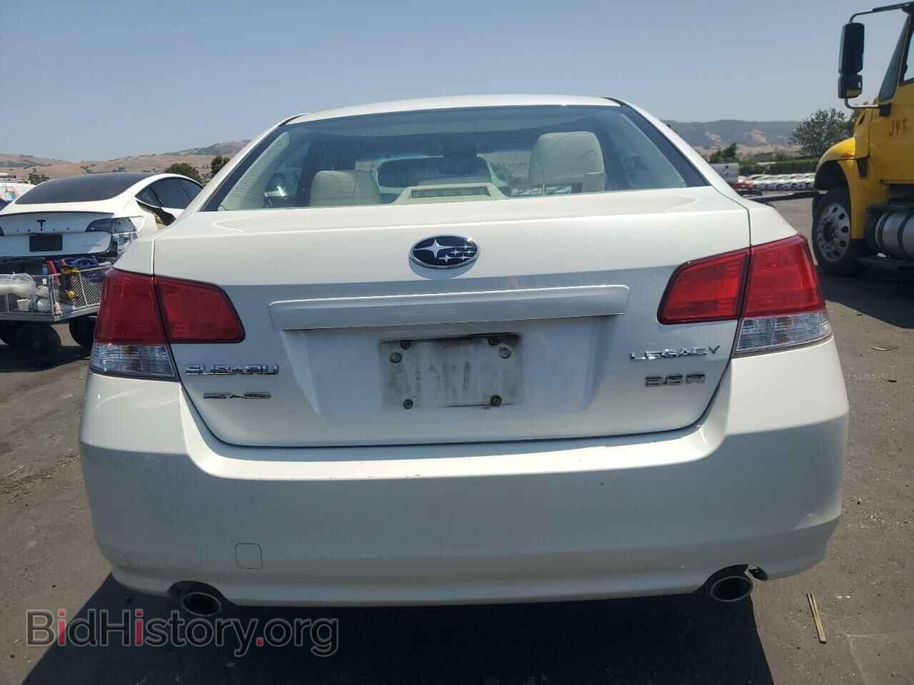 2012 SUBARU LEGACY - VIN: 4S3BMDG68C2013604 - Фото 6