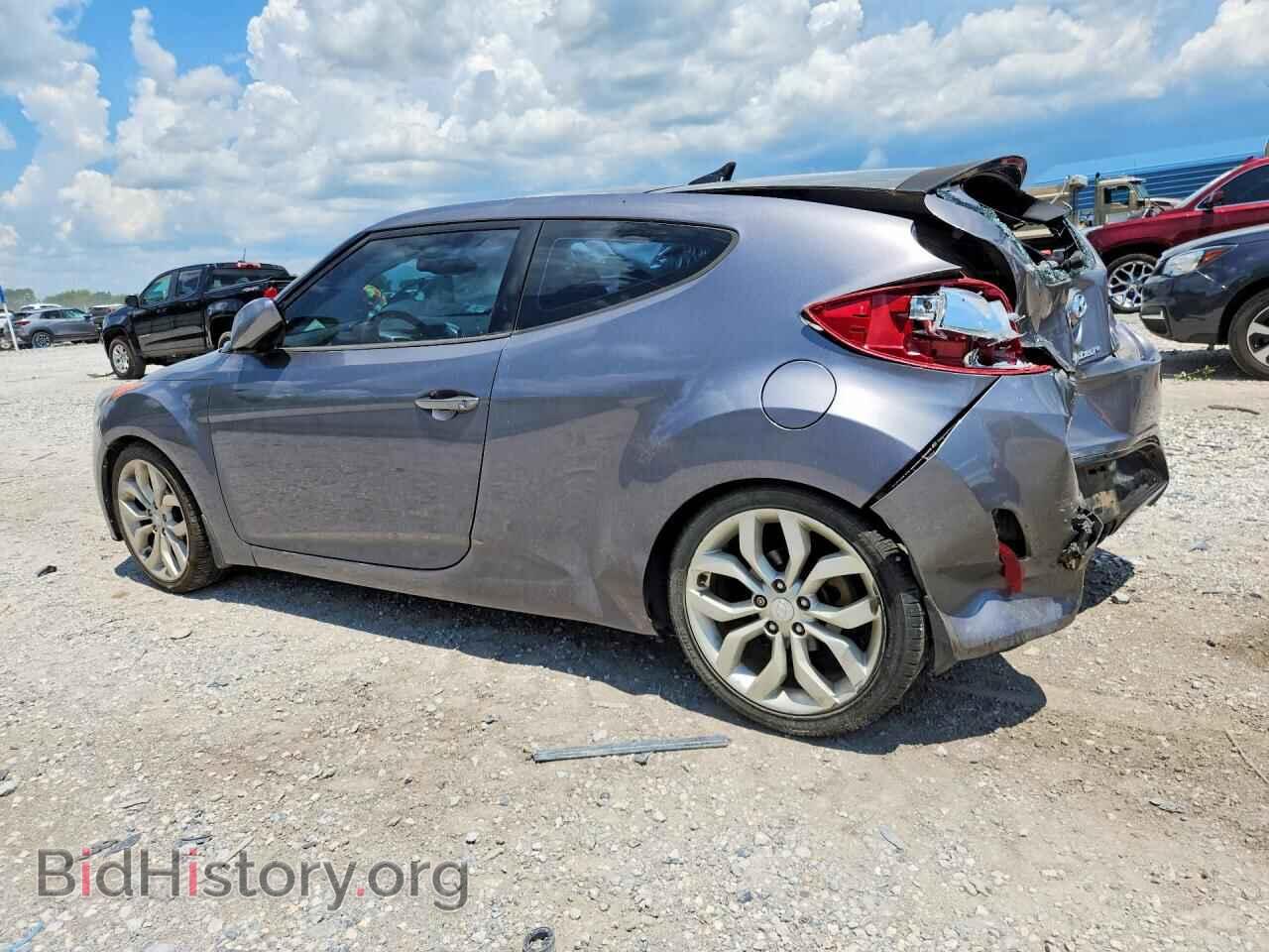 2013 HYUNDAI VELOSTER - VIN: KMHTC6AD1DU089158 - Фото 2