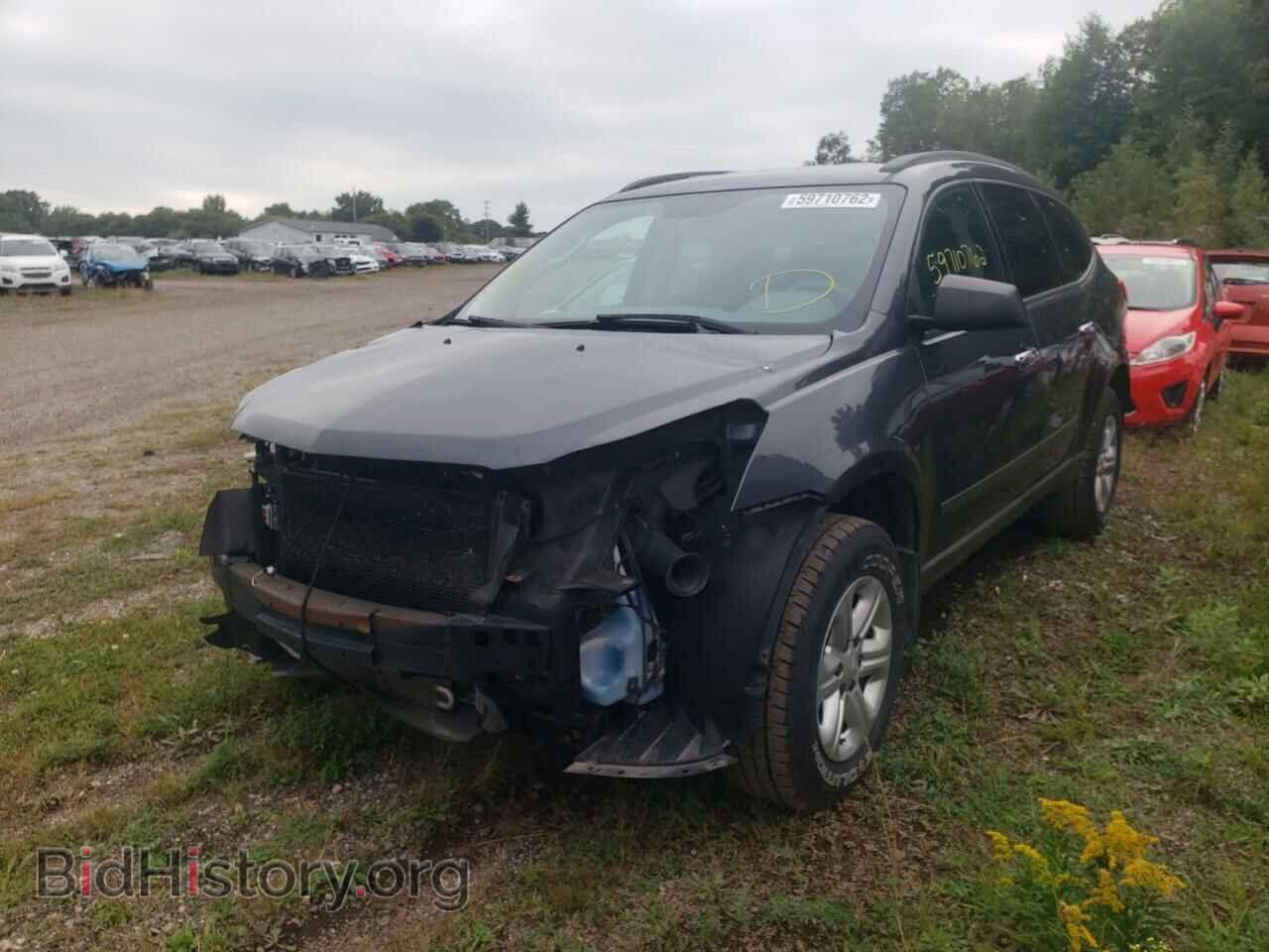 2012 CHEVROLET TRAVERSE - VIN: 1GNKRFED1CJ410096 - Фото 2
