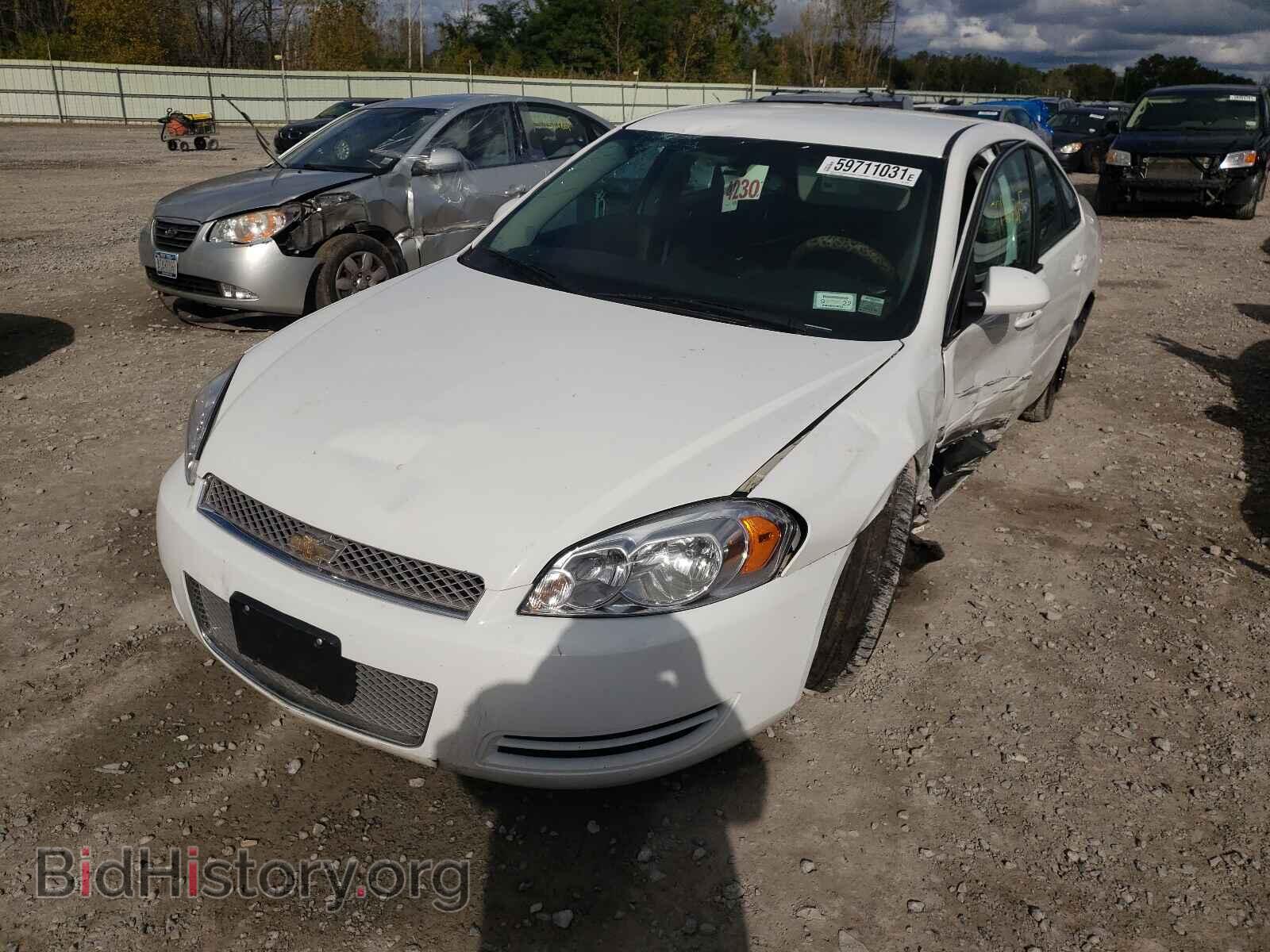 2012 CHEVROLET IMPALA - VIN: 2G1WF5E36C1294109 - Фото 2