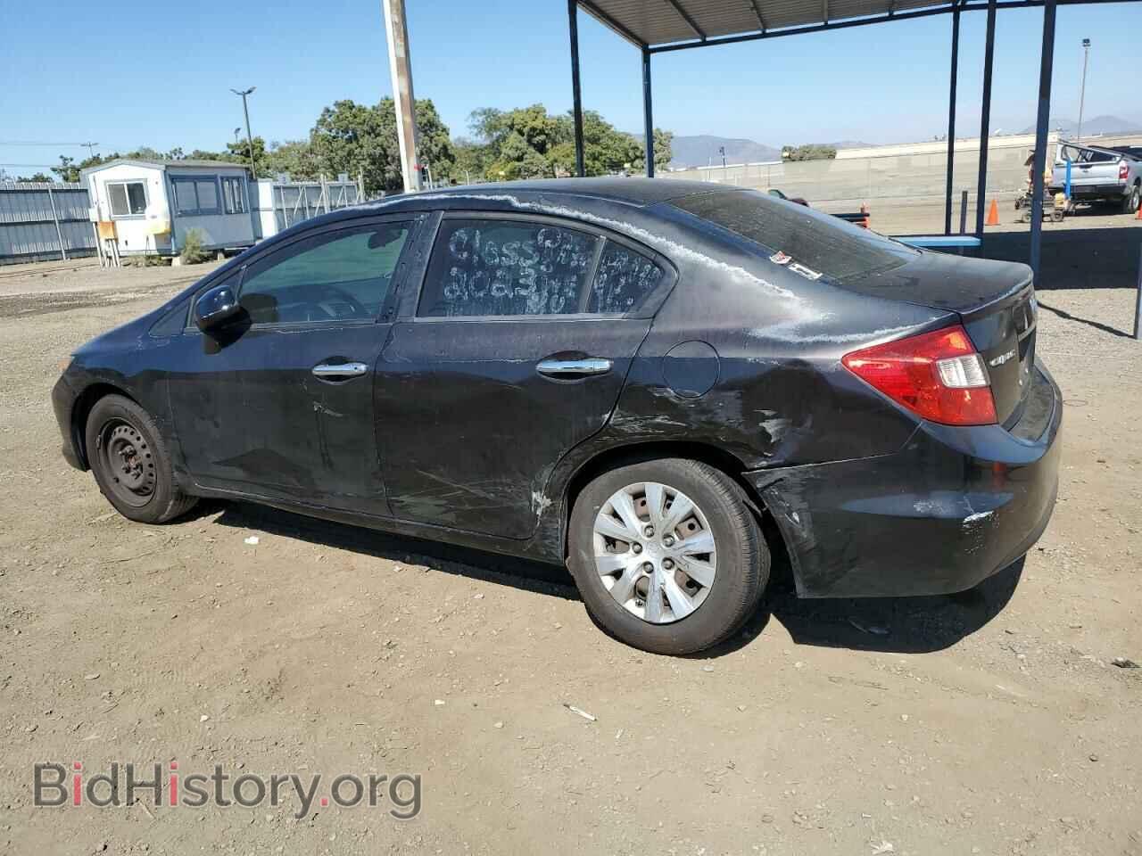 2012 HONDA CIVIC - VIN: 2HGFB2F53CH593230 - Фото 2