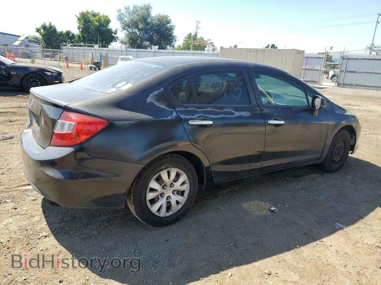 2012 HONDA CIVIC - VIN: 2HGFB2F53CH593230 - Фото 3
