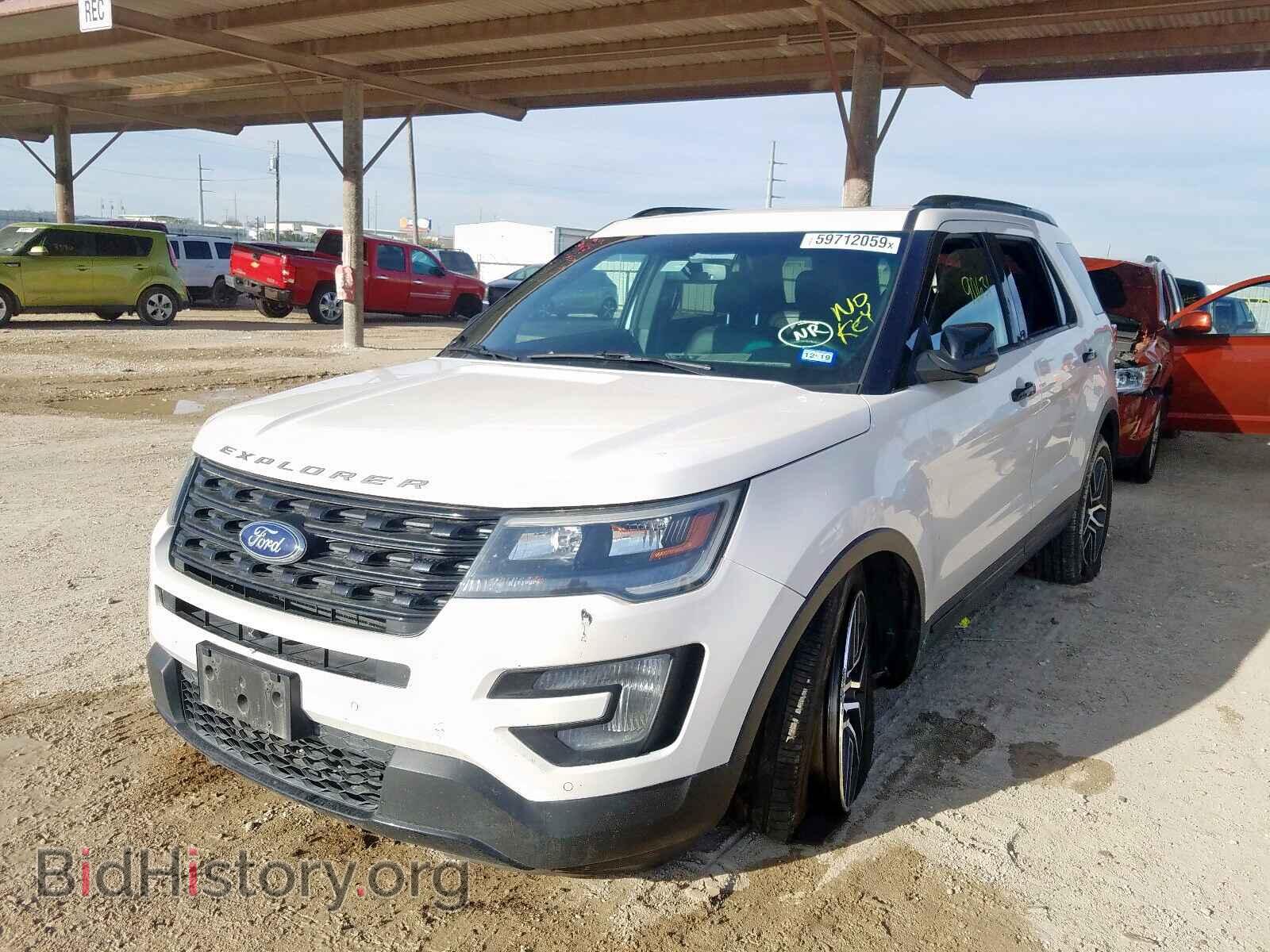 2016 FORD EXPLORER - VIN: 1FM5K8GT4GGB33355 - Photo 2