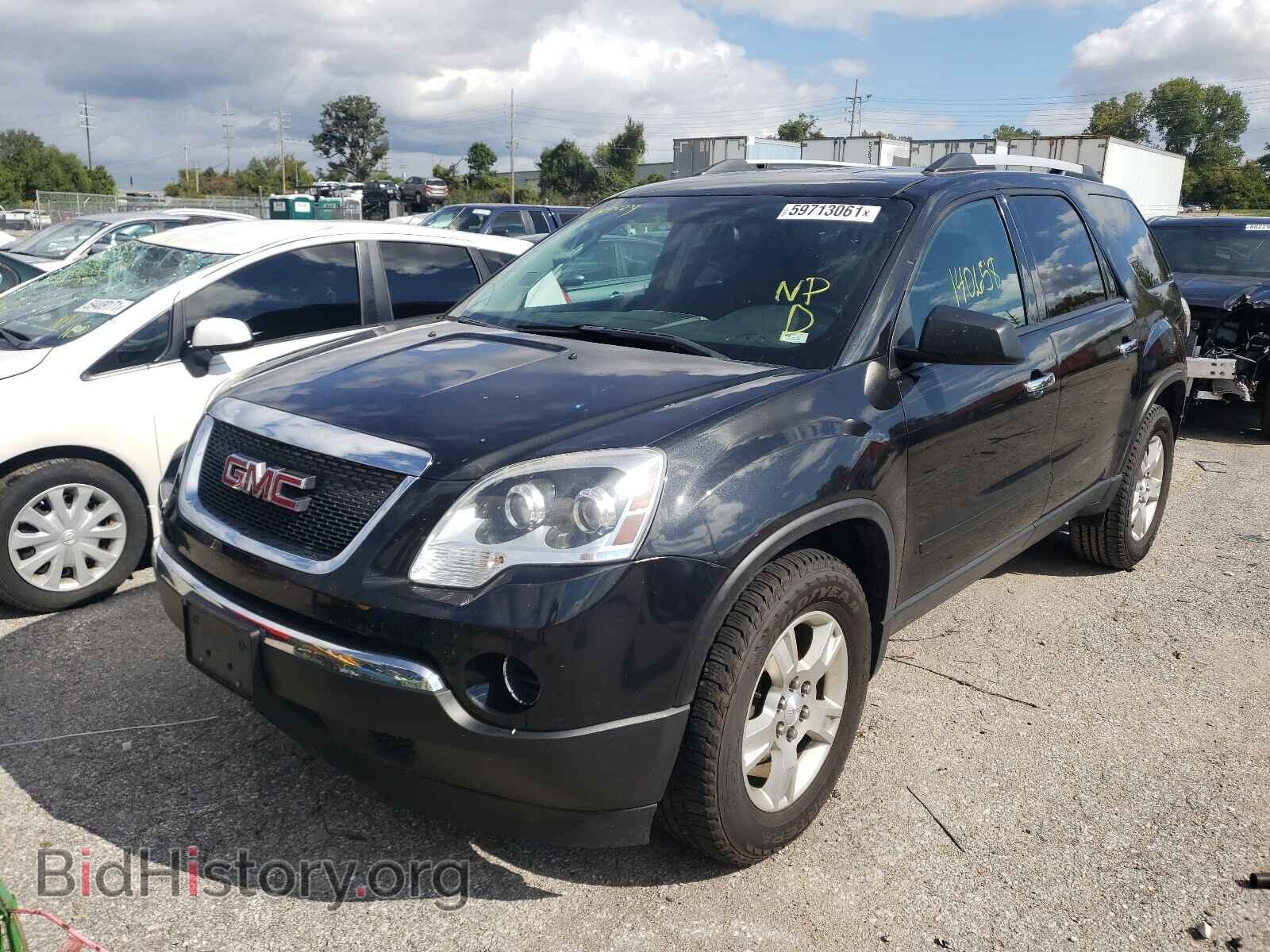 2011 GMC ACADIA - VIN: 1GKKRNED9BJ158216 - Фото 2