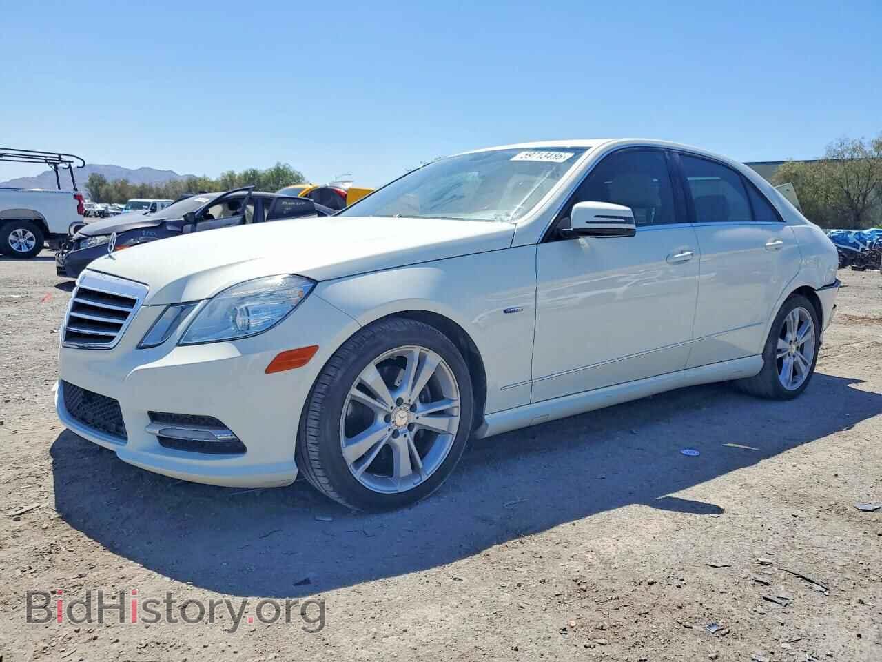 Photo WDDHF5KB1CA543312 - MERCEDES-BENZ E-CLASS 2012