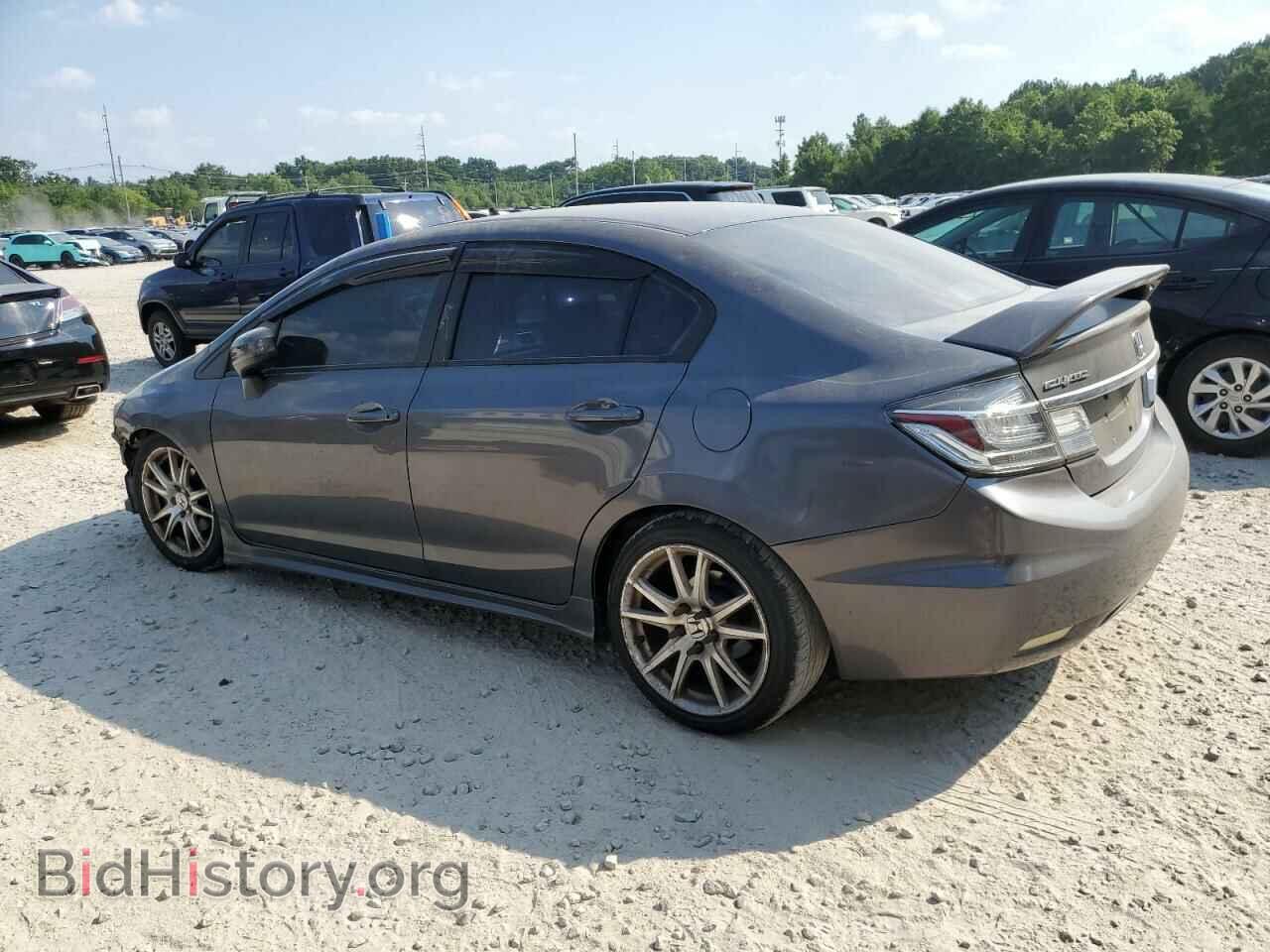 2015 HONDA CIVIC - VIN: 2HGFB2F86FH504376 - Фото 2