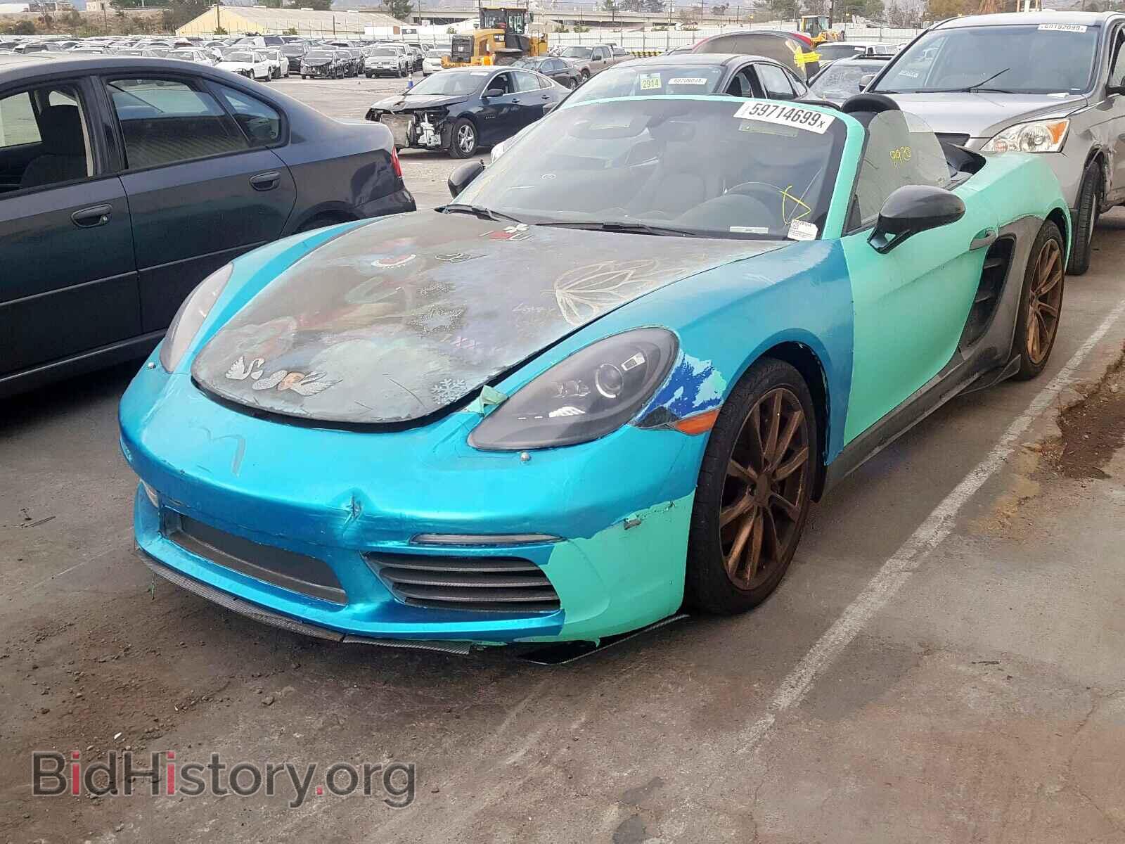 2018 PORSCHE BOXSTER - VIN: WP0CB2A83JS228104 - Фото 2