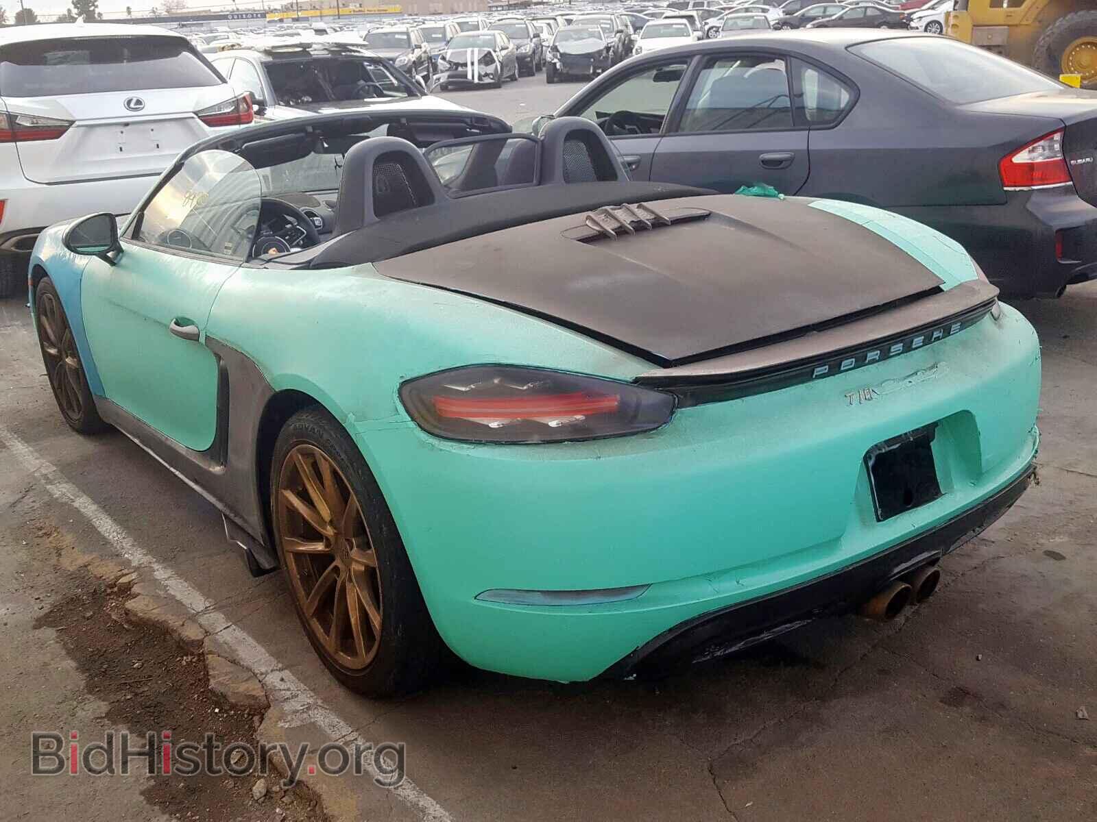 2018 PORSCHE BOXSTER - VIN: WP0CB2A83JS228104 - Фото 3