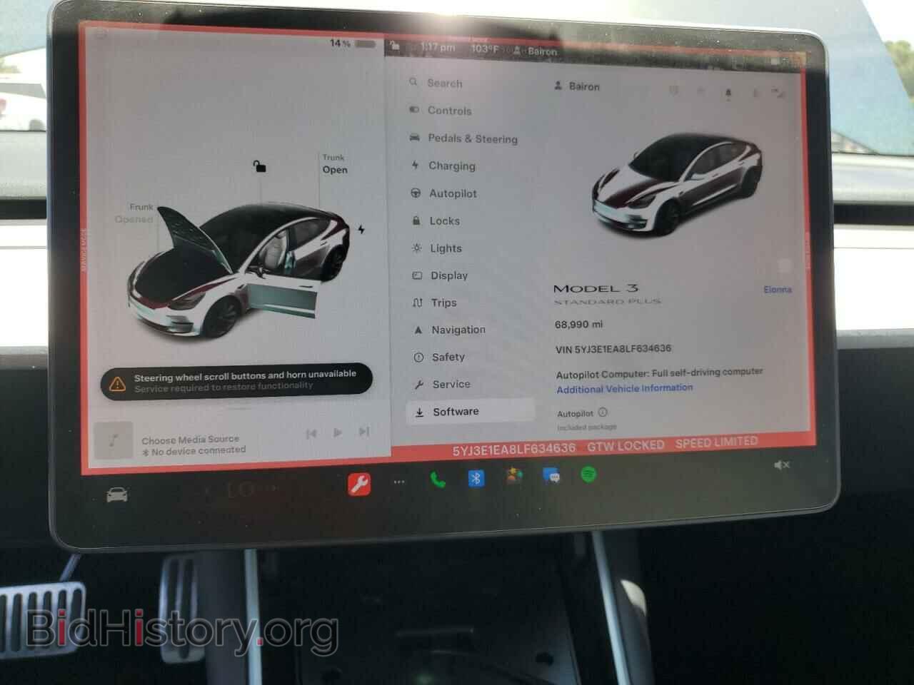2020 TESLA MODEL 3 - VIN: 5YJ3E1EA8LF634636 - Photo 9