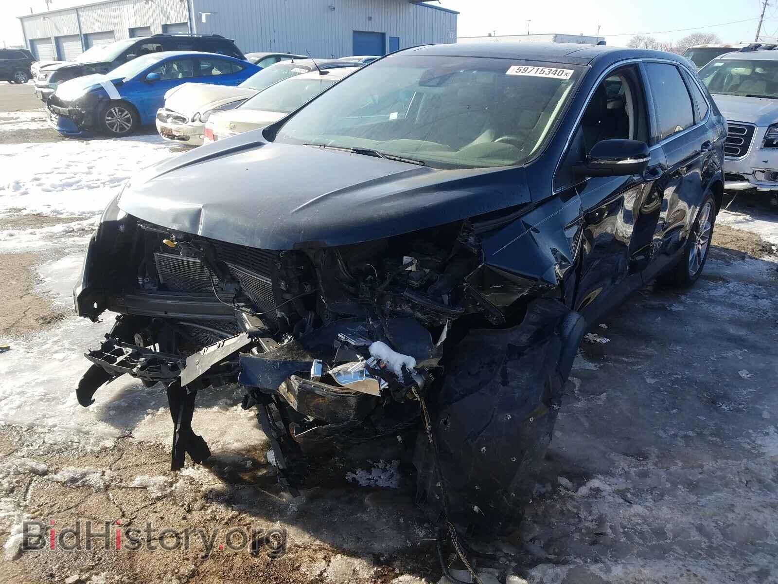 2015 FORD EDGE - VIN: 2FMPK4K84FBB19871 - Фото 2
