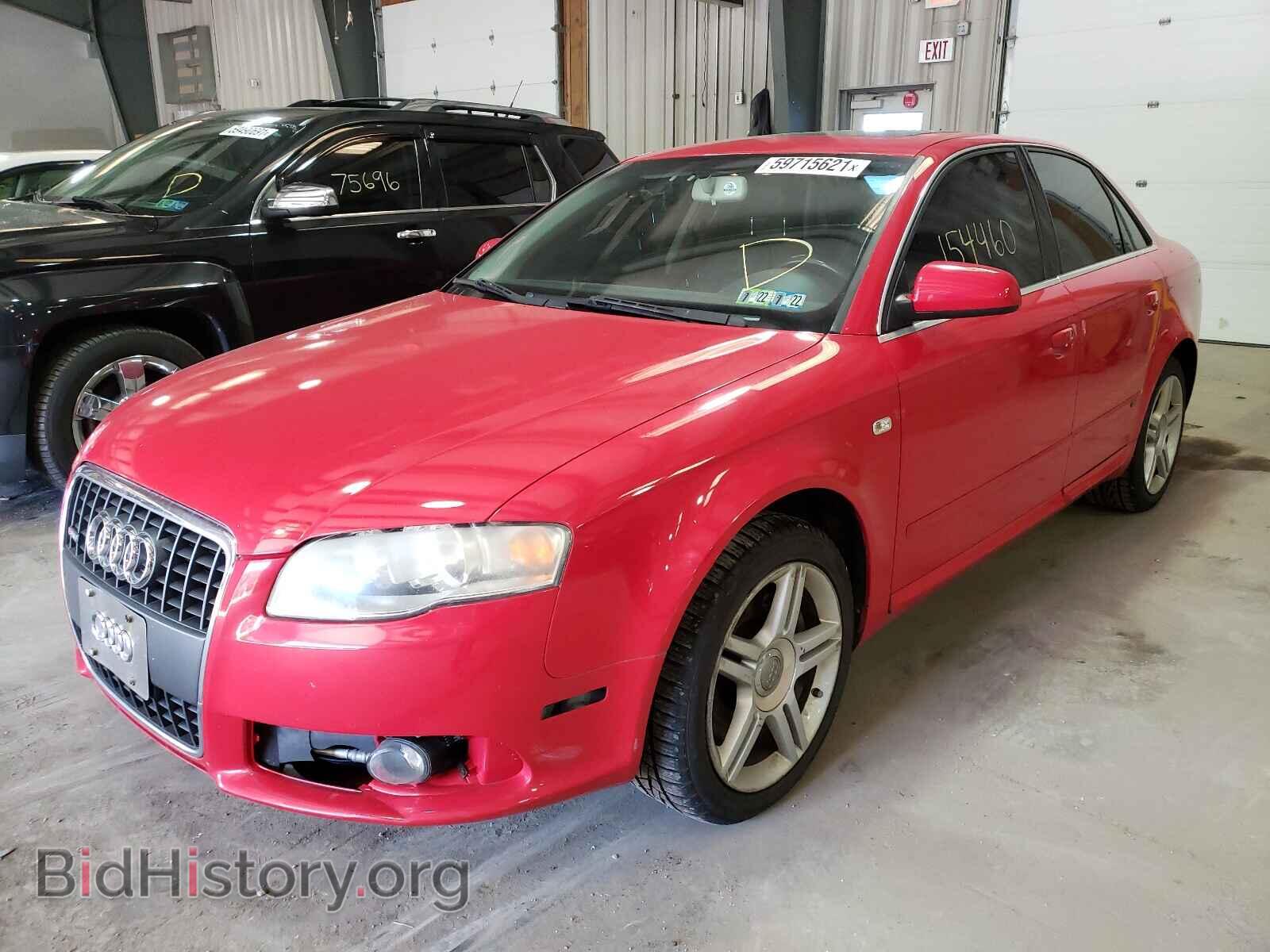 2008 AUDI A4 - VIN: WAUDF78E28A033772 - Фото 2