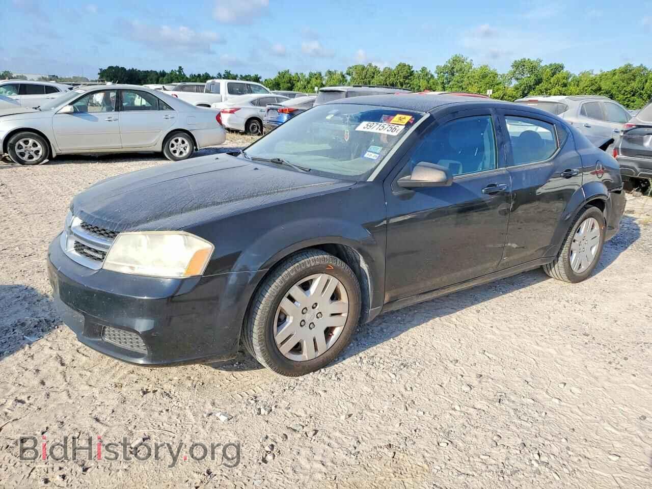 Photo 1C3CDZAB1CN177724 - DODGE AVENGER 2012