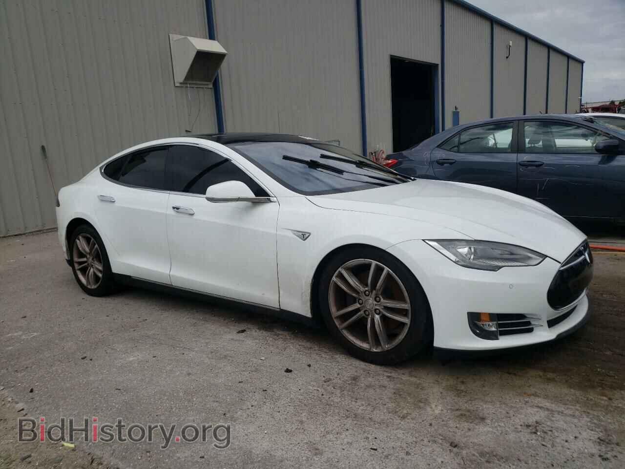 2014 TESLA MODEL S - VIN: 5YJSA1S10EFP38276 - Фото 4