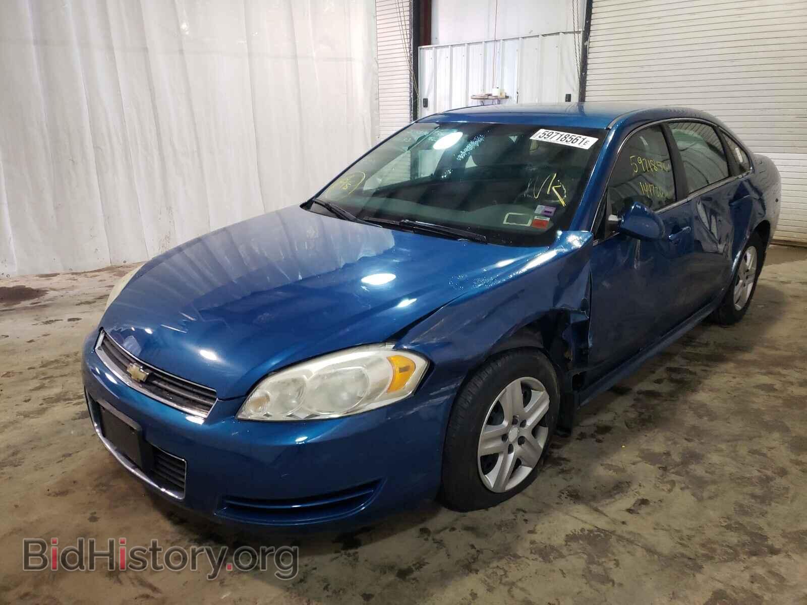 2010 CHEVROLET IMPALA - VIN: 2G1WA5EN4A1100562 - Фото 2