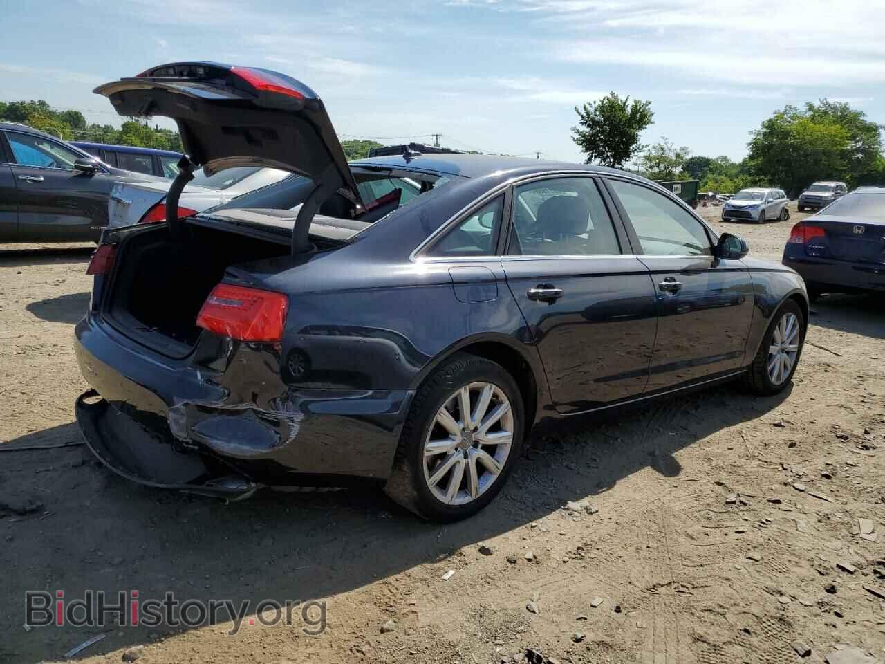 2014 AUDI A6 - VIN: WAUGFAFC8EN022159 - Фото 3