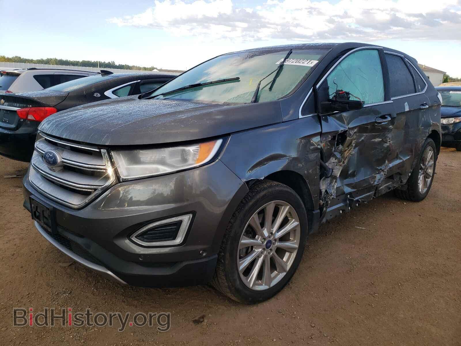 2018 FORD EDGE - VIN: 2FMPK4K88JBB66894 - Фото 2