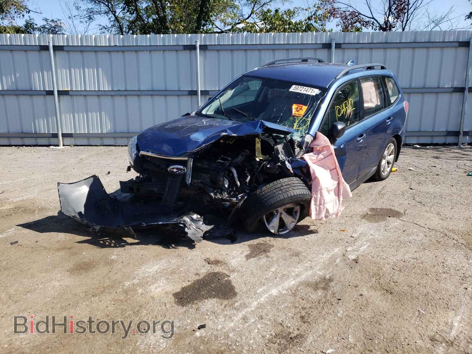2016 SUBARU FORESTER - VIN: JF2SJABC9GH516289 - Фото 2