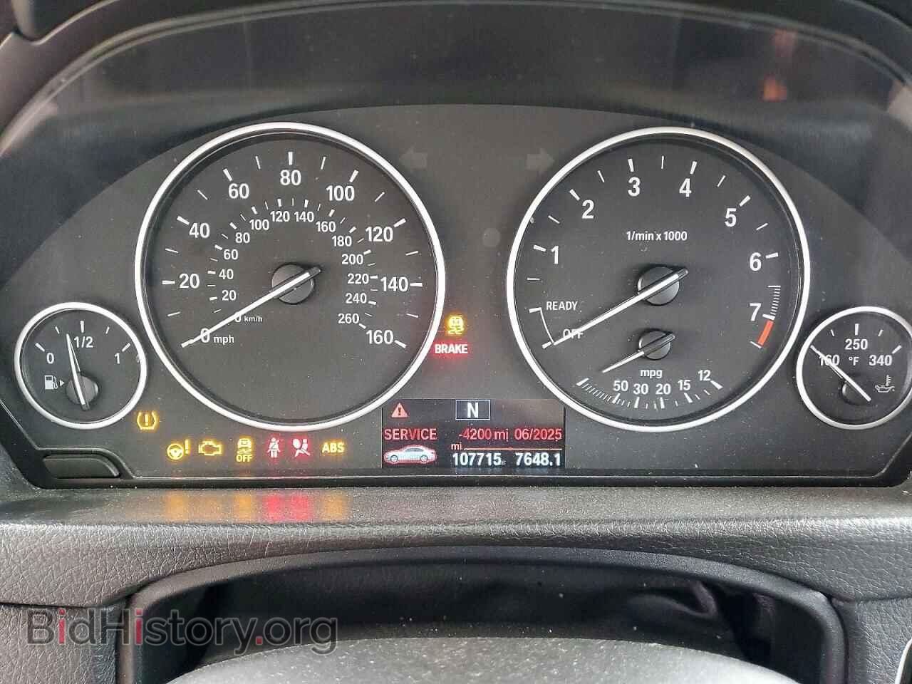 2014 BMW 3 SERIES - VIN: WBA3B1C52EP680760 - Фото 9