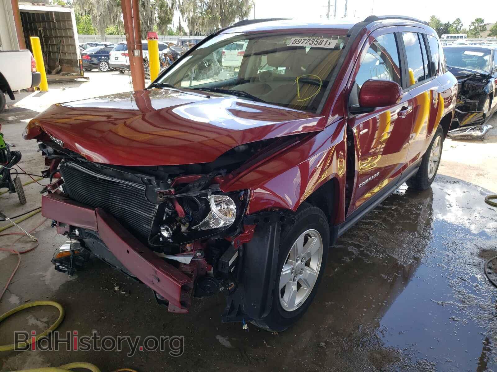 2016 JEEP COMPASS - VIN: 1C4NJCEB5GD603835 - Фото 2