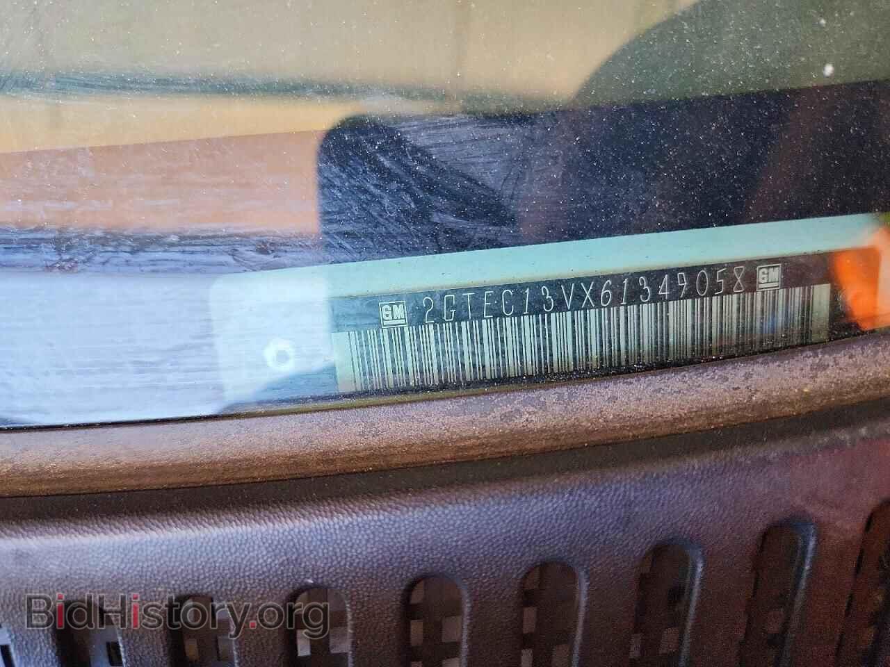 2006 GMC SIERRA - VIN: 2GTEC13VX61349058 - Фото 12