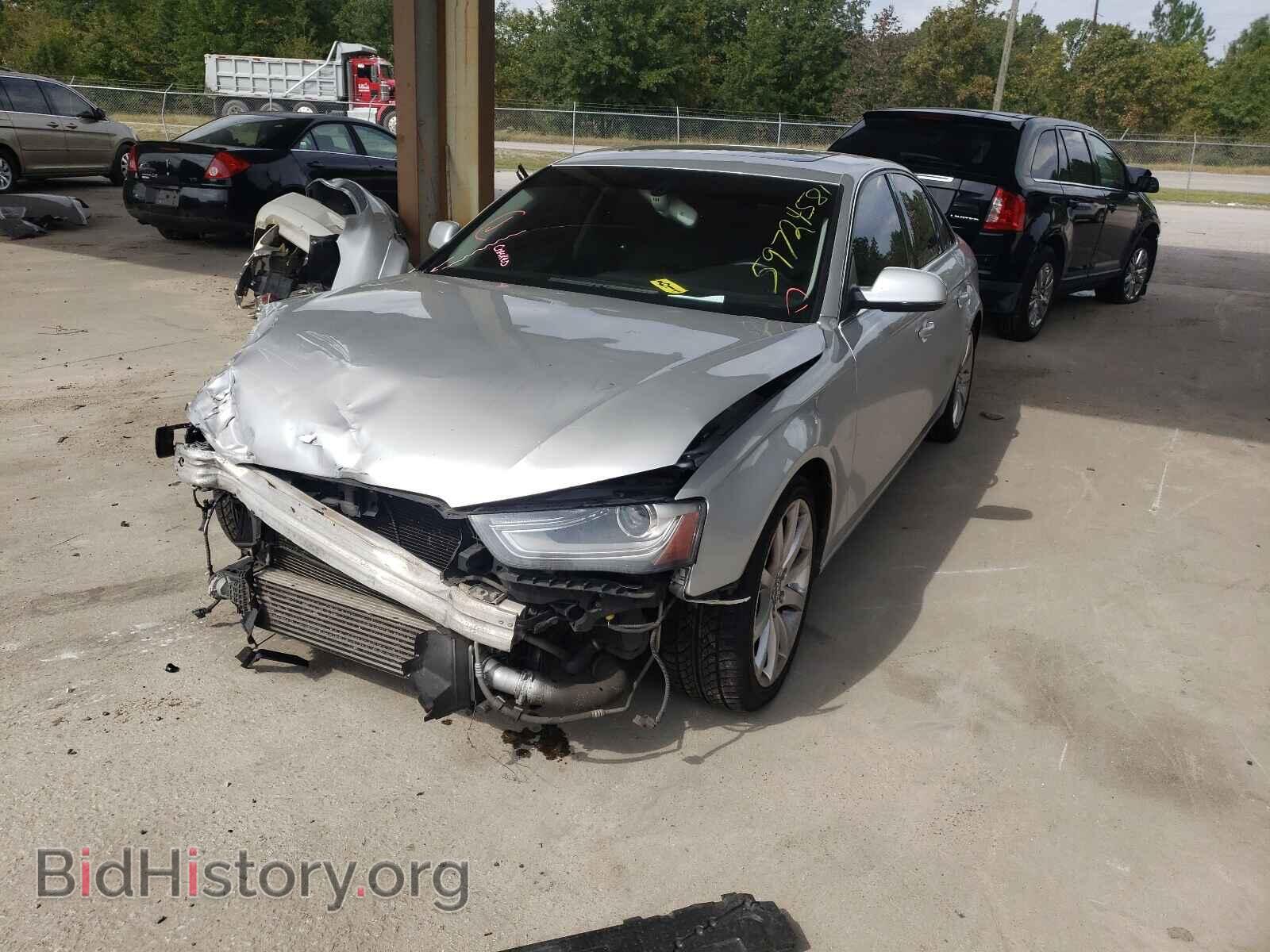 2013 AUDI A4 - VIN: WAUFFAFL2DN007828 - Photo 2