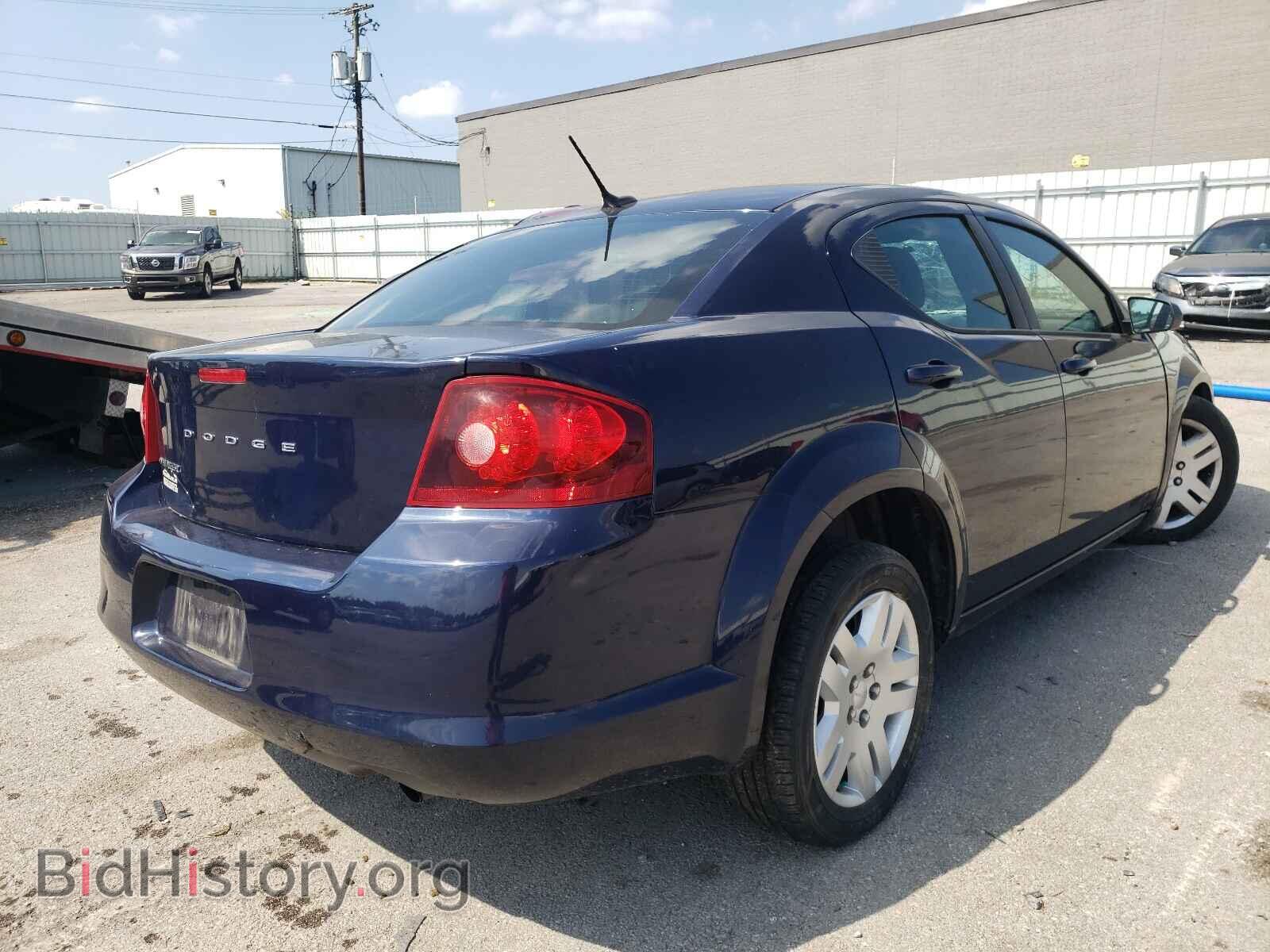 2014 DODGE AVENGER - VIN: 1C3CDZABXEN190619 - Фото 4