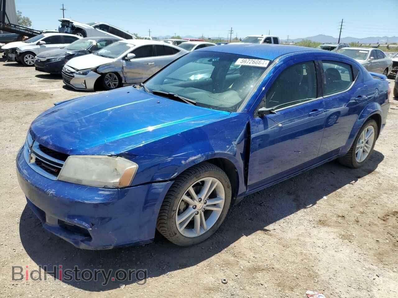 Photo 1C3CDZAG2DN552274 - DODGE AVENGER 2013
