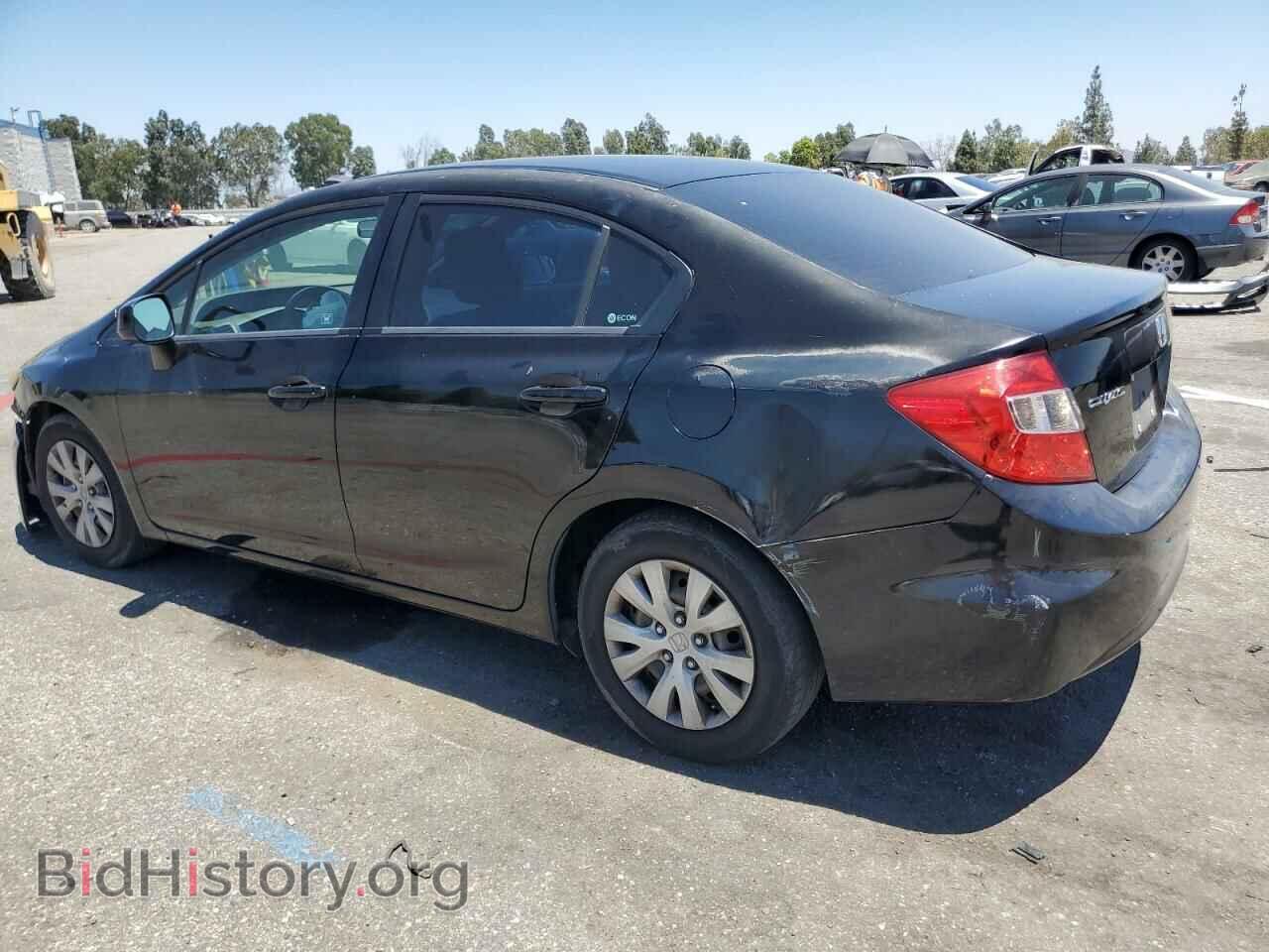 2012 HONDA CIVIC - VIN: 19XFB2F55CE302902 - Фото 2