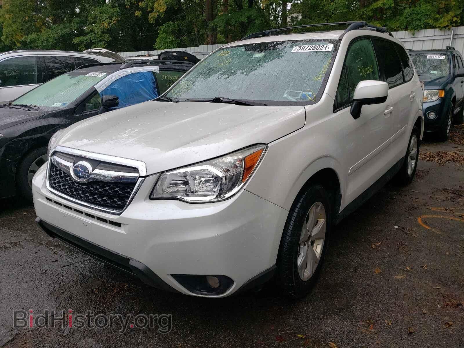 2014 SUBARU FORESTER - VIN: JF2SJAJC4EH404563 - Фото 2