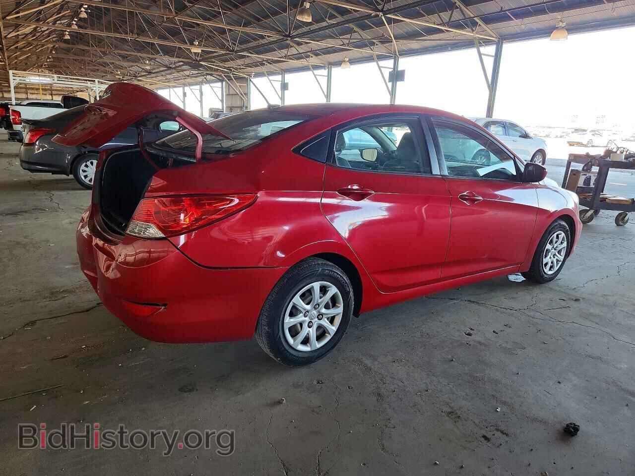 2013 HYUNDAI ACCENT - VIN: KMHCT4AE0DU558396 - Фото 3
