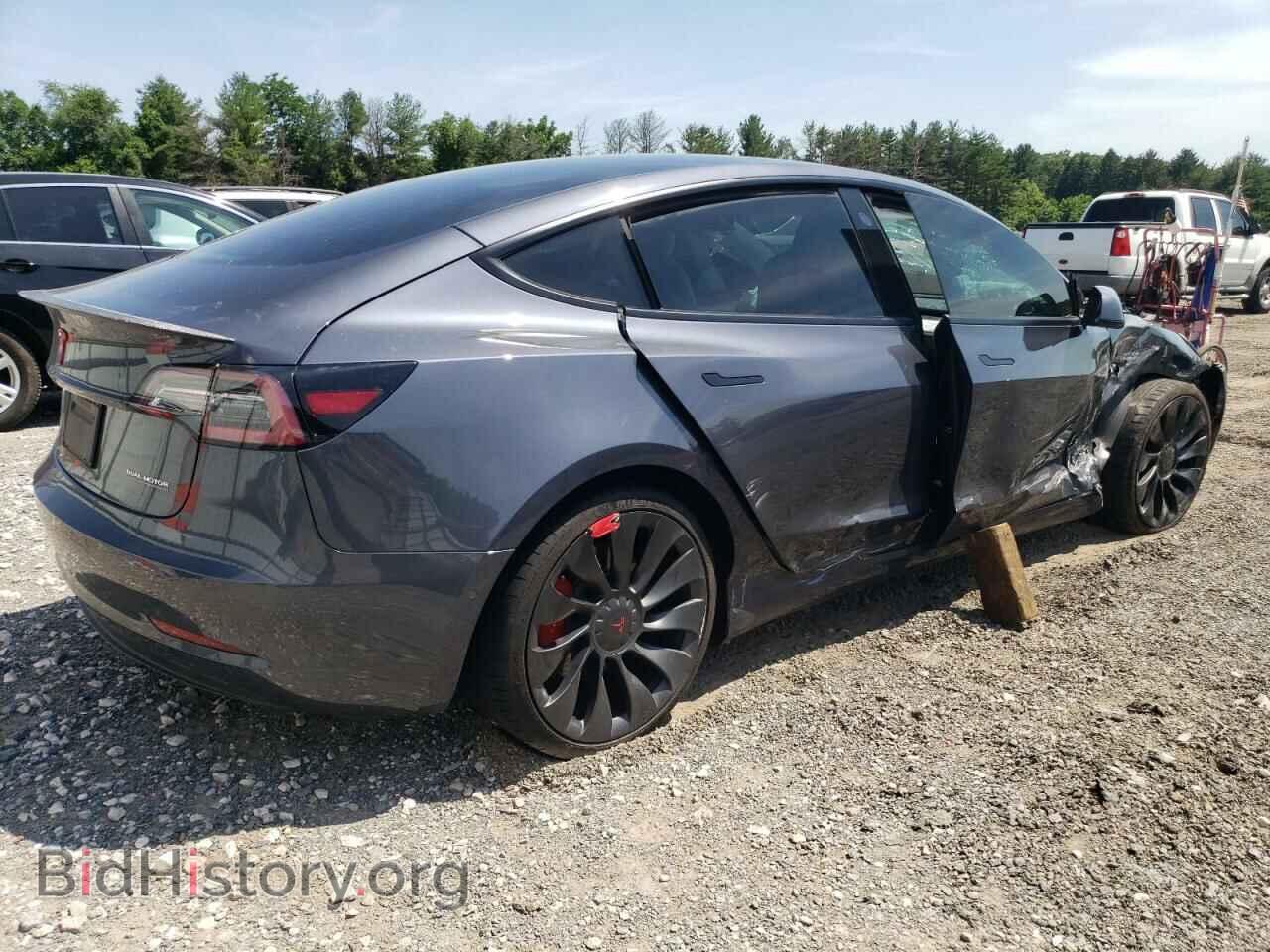 2022 TESLA MODEL 3 - VIN: 5YJ3E1EC4NF295801 - Фото 3