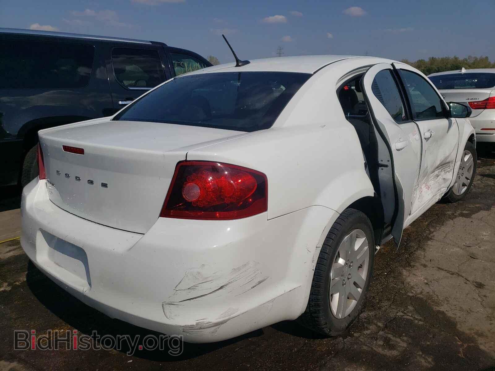 2014 DODGE AVENGER - VIN: 1C3CDZAB0EN199541 - Фото 4