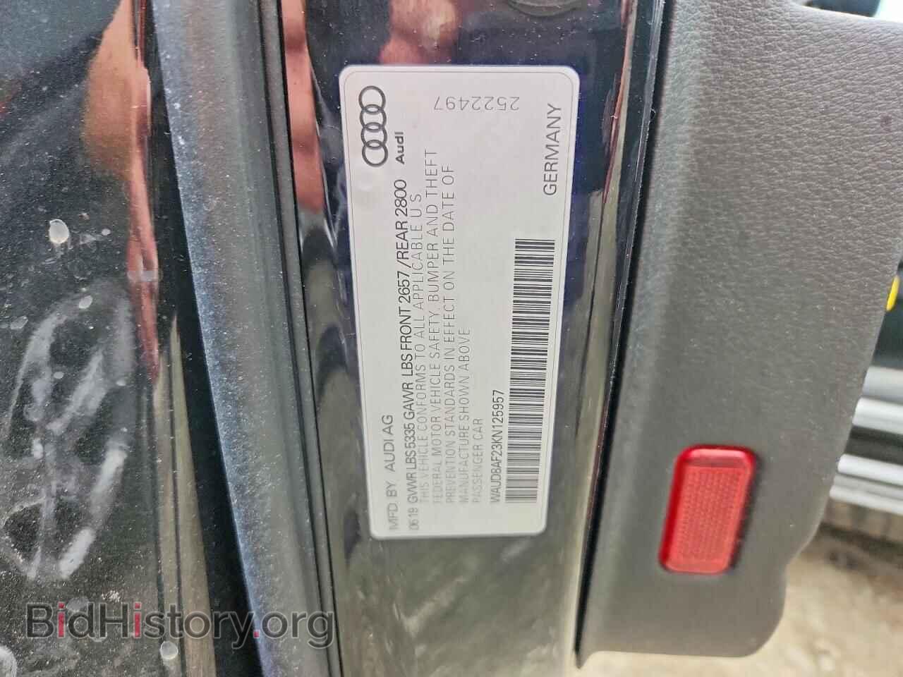 2019 AUDI A6 - VIN: WAUD8AF23KN125957 - Photo 12