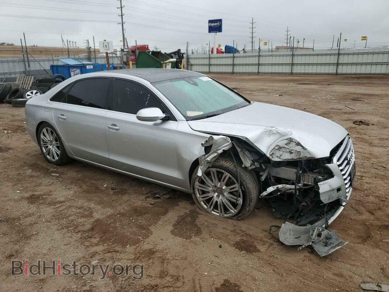 2014 AUDI A8 - VIN: WAURGAFD7EN003259 - Фото 4
