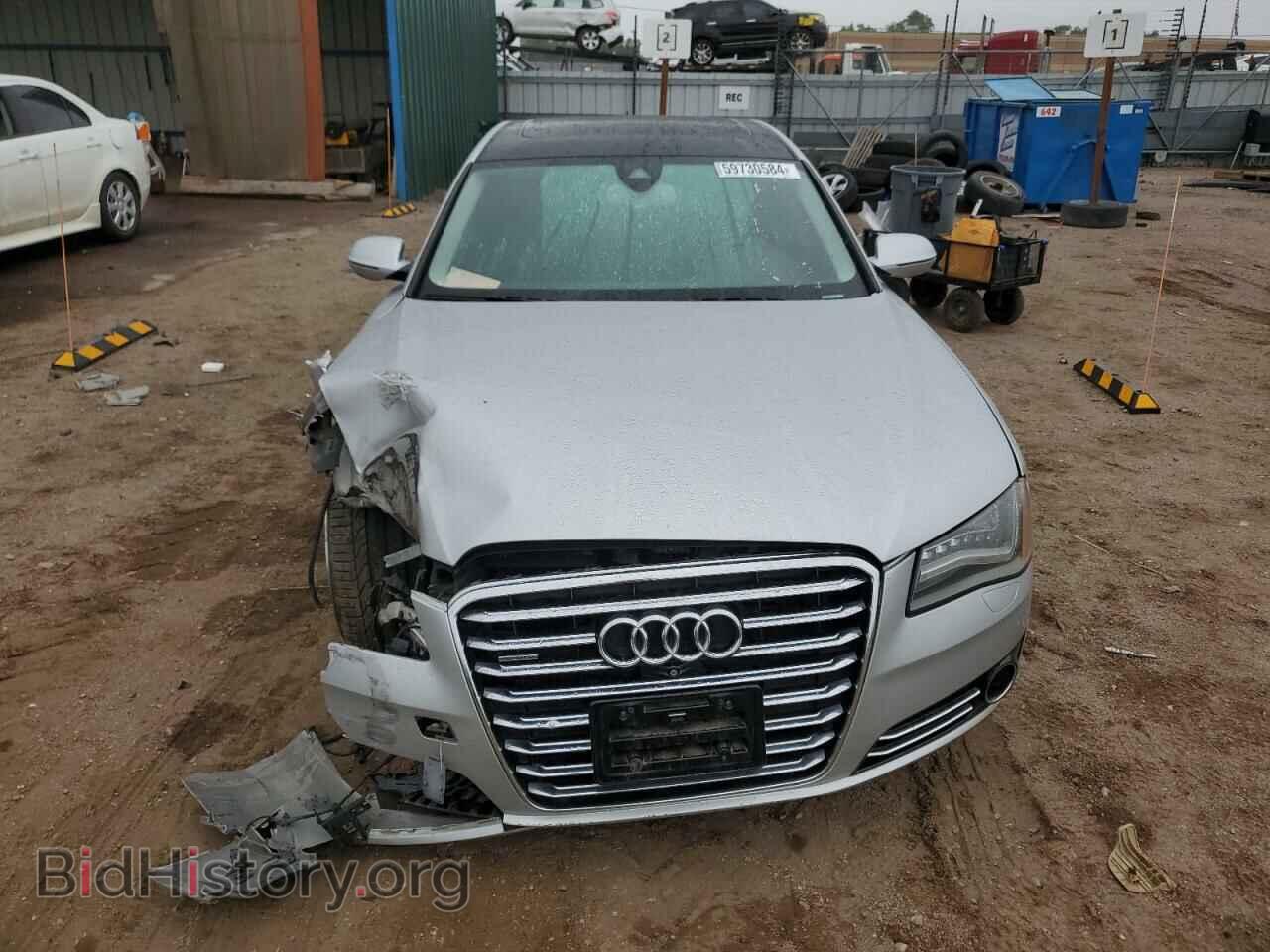 2014 AUDI A8 - VIN: WAURGAFD7EN003259 - Фото 5