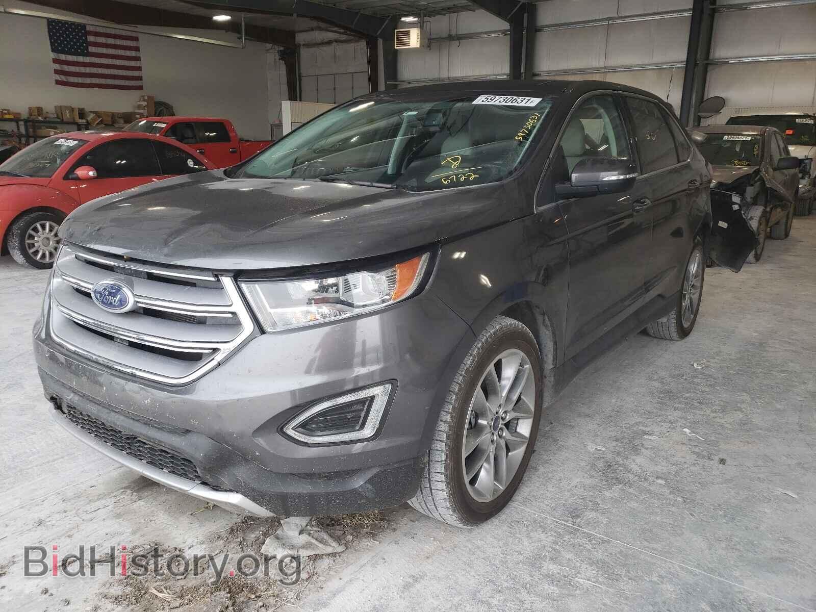 2017 FORD EDGE - VIN: 2FMPK4K82HBB36722 - Фото 2