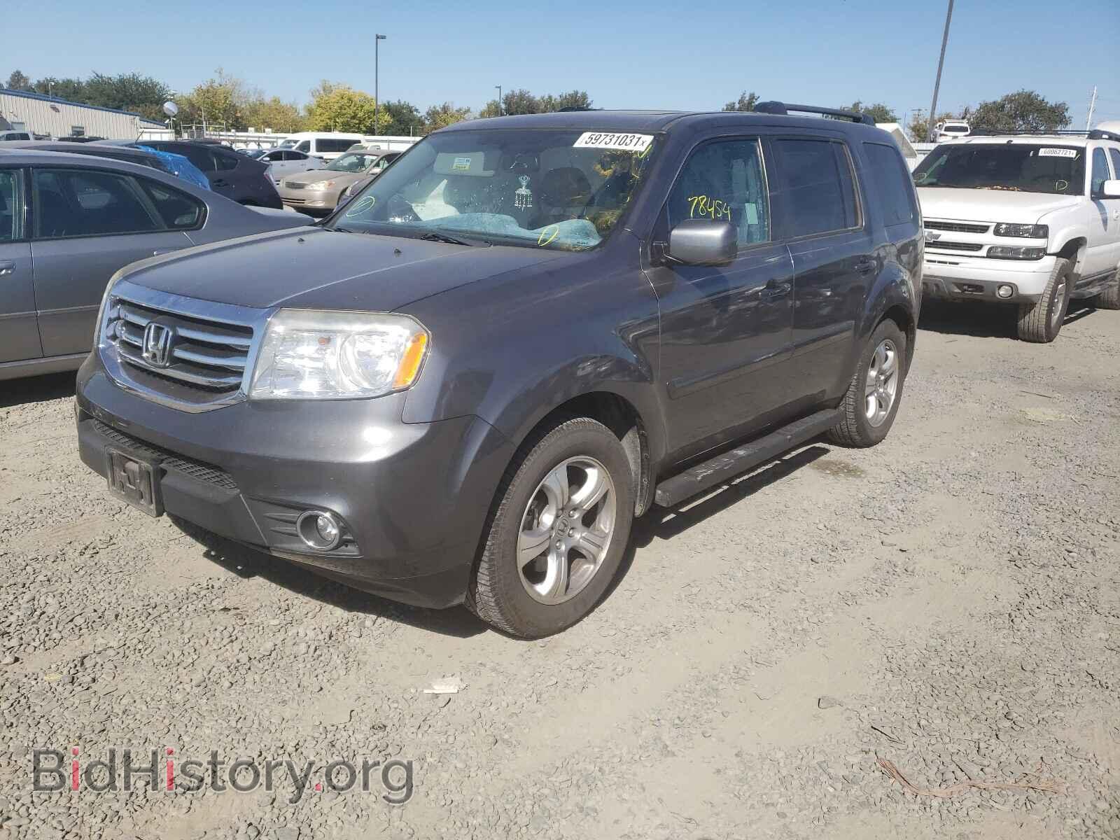 2013 HONDA PILOT - VIN: 5FNYF4H54DB050318 - Фото 2