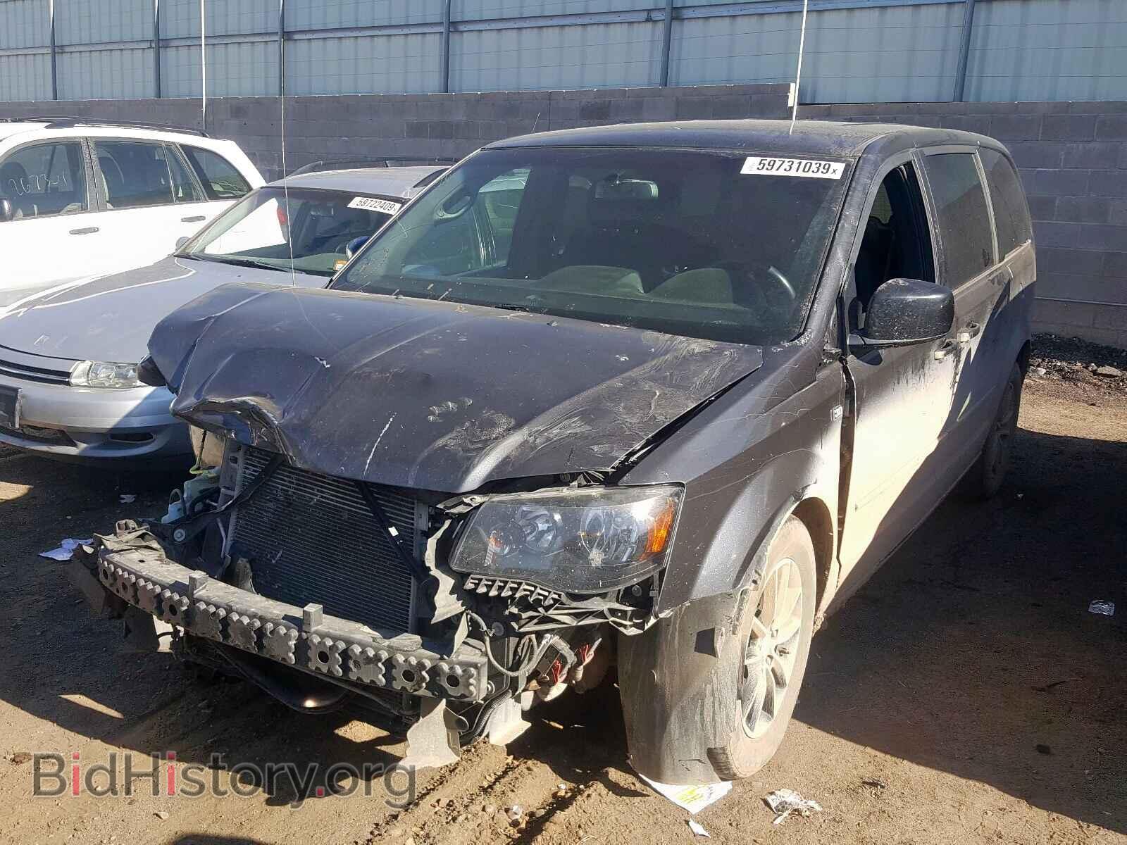 2014 DODGE CARAVAN - VIN: 2C4RDGBG6ER371448 - Фото 2